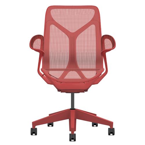 Кресло Herman Miller Cosm, средняя спинка, цвет Canyon, подлокотники «лепестки» (Leaf)