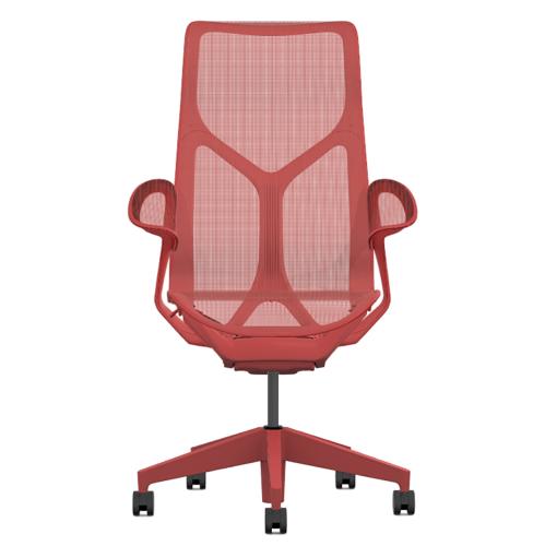 Кресло Herman Miller Cosm, высокая спинка, цвет Canyon, подлокотники «лепестки» (Leaf)