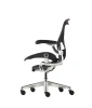 Кресло Herman Miller Aeron Black Onyx / Polished Aluminum, размер C