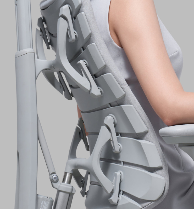 Кресло LiberNovo Omni Dynamic Space Grey, 45 см