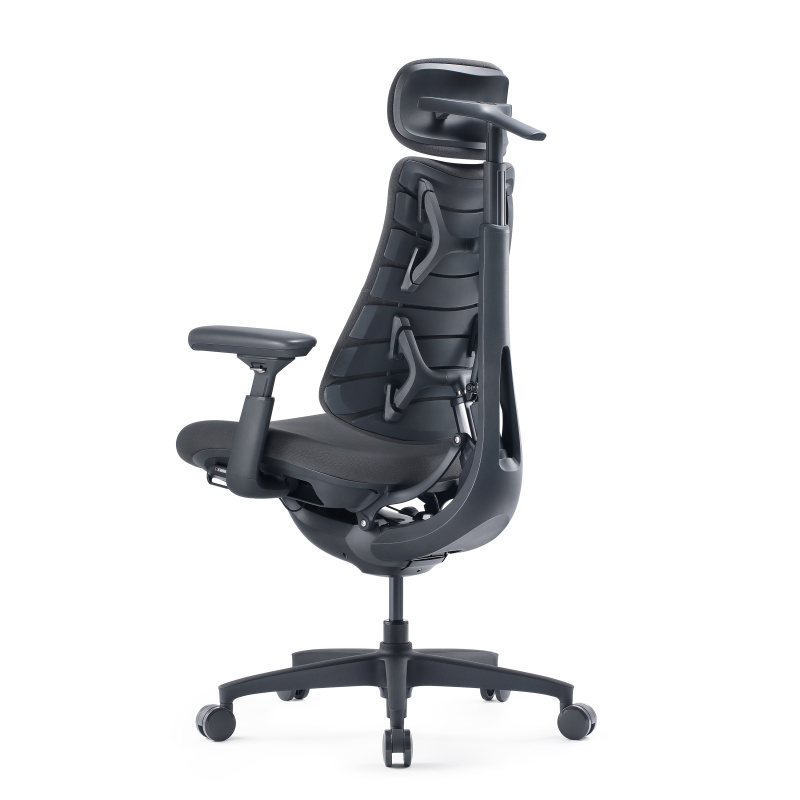 Кресло LiberNovo Dynamic Omni OC1 Gen (обновленная версия), размер 45 см, цвет Graphite, с подставкой для ног. Глобальная версия