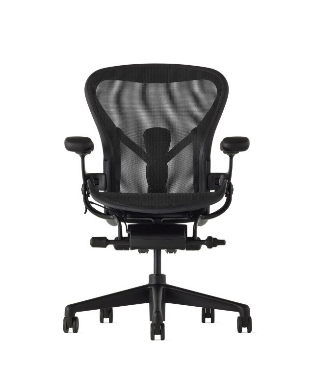 Кресло Herman Miller Aeron Black Onyx (Gaming), размер A