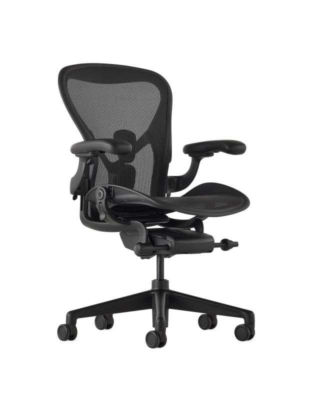 Кресло Herman Miller Aeron Black Onyx (Gaming), размер A