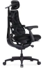 Кресло Libernovo Omni SE/S1, механическая версия, Obsidian Black, 48 cm, глобальная версия, с подставкой под ноги