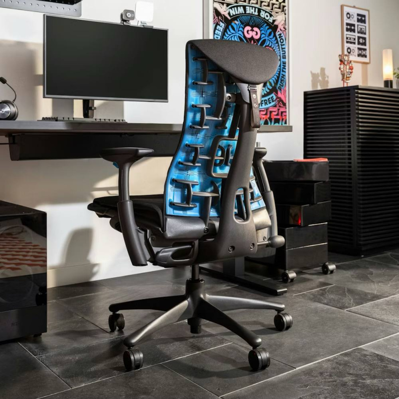 Кресло Herman Miller X Logitech G Embody Gaming Cyan