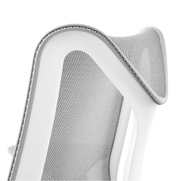Кресло Herman Miller Cosm, низкая спинка, цвет Mineral, подлокотники «лепестки» (Leaf)