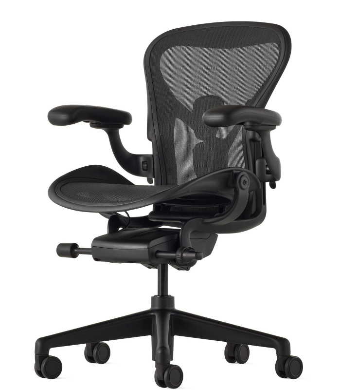 Кресло Herman Miller Aeron Black Onyx (Gaming), размер A