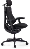 Кресло Libernovo Omni SE/S1, механическая версия, Obsidian Black, 48 cm, глобальная версия, с подставкой под ноги