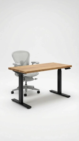 Стол Smart Desk, цвет подстолья Черный, размер 120/60