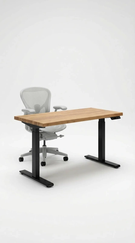 Стол Smart Desk, цвет подстолья Черный, размер 120/60