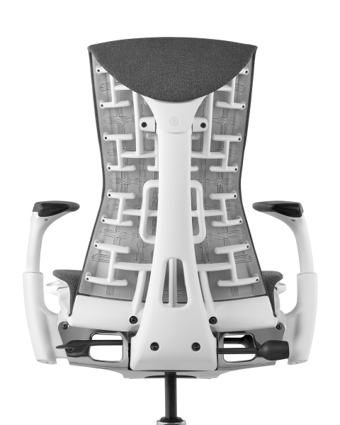Кресло Herman Miller Embody Dark Carbon - White/Titanium (Balance)