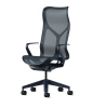 Кресло Herman Miller Cosm, высокая спинка, цвет Nightfall, нерегулируемые подлокотники