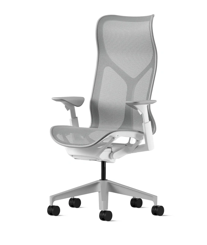 Кресло Herman Miller Cosm, высокая спинка, цвет Mineral, регулируемые подлокотники