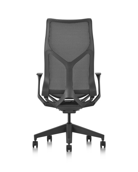 Кресло Herman Miller Cosm, высокая спинка, цвет Graphite, нерегулируемые подлокотники