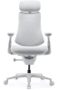 Кресло LiberNovo OC1 PRO Glacier White, 48 см, глобальная версия, с подставкой под ноги