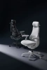 Кресло LiberNovo OC1 PRO Glacier White, 48 см, глобальная версия, с подставкой под ноги
