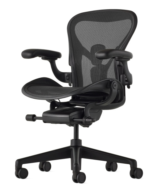 Кресло Herman Miller Aeron Black Onyx (Gaming), размер B