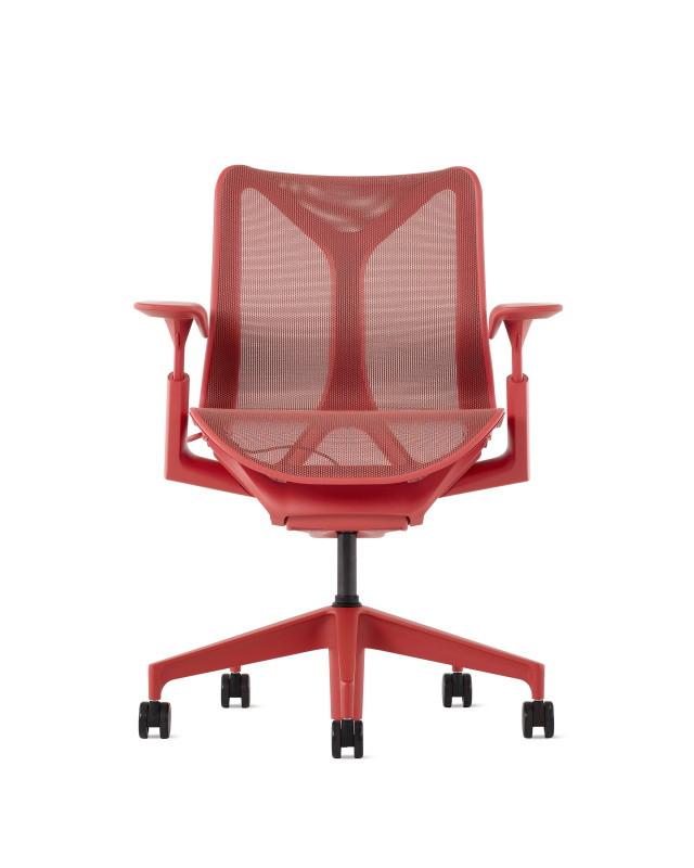 Кресло Herman Miller Cosm, низкая спинка, цвет Canyon, регулируемые подлокотники