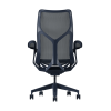 Кресло Herman Miller Cosm, высокая спинка, цвет Nightfall, подлокотники «лепестки» (Leaf)