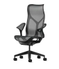 Кресло Herman Miller Cosm, высокая спинка, цвет Graphite, подлокотники «лепестки» (Leaf)
