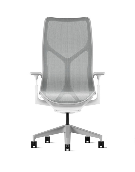 Кресло Herman Miller Cosm, высокая спинка, цвет Mineral, регулируемые подлокотники