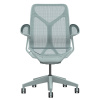 Кресло Herman Miller Cosm, средняя спинка, цвет Glacier, подлокотники «лепестки» (Leaf)