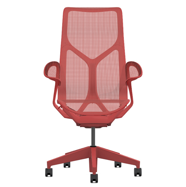 Кресло Herman Miller Cosm, высокая спинка, цвет Canyon, подлокотники «лепестки» (Leaf)