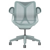 Кресло Herman Miller Cosm, низкая спинка, цвет Glacier, подлокотники «лепестки» (Leaf)