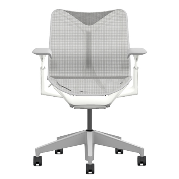 Кресло Herman Miller Cosm, низкая спинка, цвет Mineral, регулируемые подлокотники