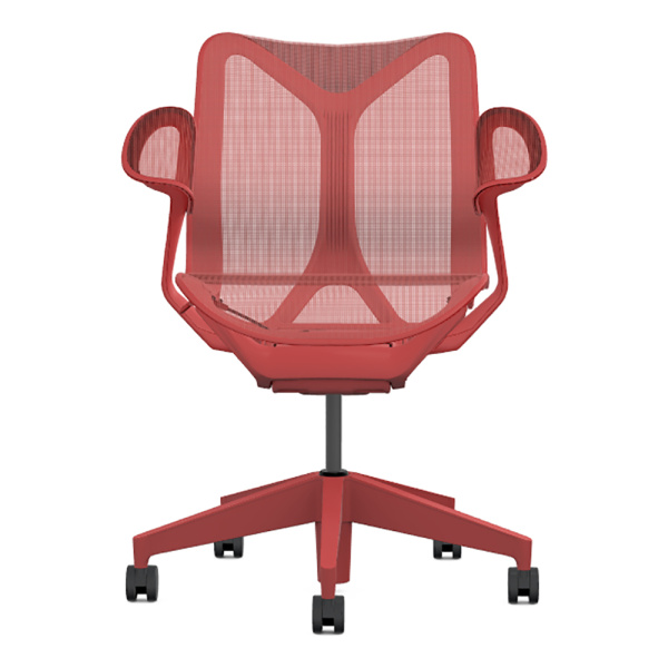 Кресло Herman Miller Cosm, низкая спинка, цвет Canyon, подлокотники «лепестки» (Leaf)