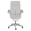 Кресло Herman Miller Cosm, высокая спинка, цвет Mineral, подлокотники «лепестки» (Leaf)